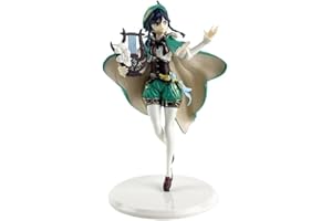 REOZIGN Genshin Impact Figures, Venti Figura Estatua 20 cm / 7,9 pulgadas Venti Personajes Acción Figuras Anime Fans PVC Colección Juguetes