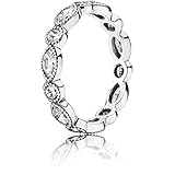  Pandora Alluring brillantes de anillo en plata de ley 925 W/claro cúbicos Circonita, 190940 cz-48
