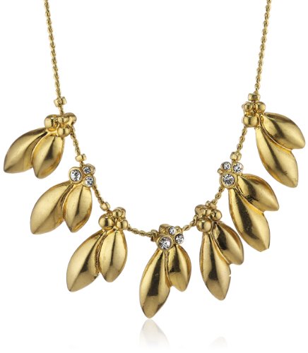 Pilgrim Jewelry Damen Halskette Messing Kristall Clarity Vergoldet 38.0 cm wei 161342021