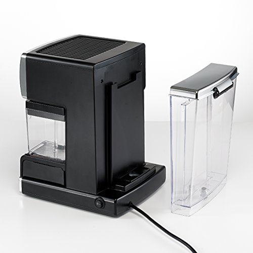 BEEM i-Joy Café Ultimate 20 bar, Espresso-Siebträgermaschine mit 20 bar und integriertem Milchaufschäumer, chrom-schwarz - 5