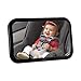 Produktbild Bable Rücksitzspiegel, Spiegel Auto Baby, Rückspiegel Baby Autospiegel Shatterproof Car Rückspiegel kompatibel mit meisten Auto drehbar doppelriemen, 360° schwenkbar für Baby Kinderbeobachtung