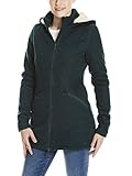 Doppelwege-Reißverschluss Bench Damen Bonded Long Teddy Jacket Sweatjacke, Grün (Dark Green Gr163), Large