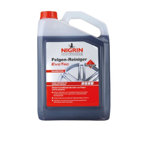 Preisvergleich Produktbild NIGRIN EVO TEC FELGENREINIGER 3 Liter Behälter / Nachfüllbehälter