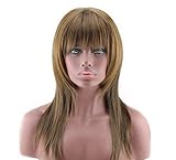 Peluca ideal para cosplay y eventos especiales y también para el uso diario. Incluye rejilla para el pelo y peine.