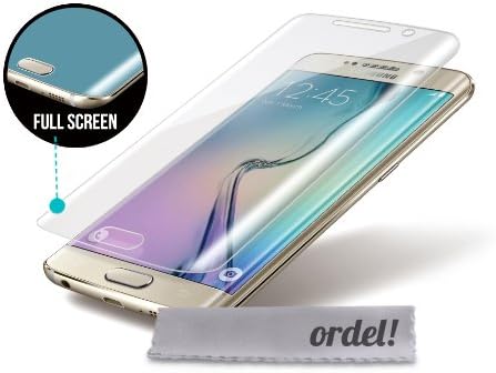 Ordel® Premium Fully Invisible Curved Screen Protector For Samsung Galaxy S6 EDGE & S6 EDGE PLUS (S6 EDGE)