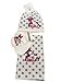 BNWT Girls pink winter baby Minnie Mouse Hat & scarf & miit christmas gift 2-4 Years (18-24 months, beige)