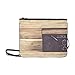 Produktbild SHAOKAO Altes Radio und Kopfhörer auf Tischmuster Benutzerdefinierte hochwertige Nylon Slim Clutch Cross Body Bag Schultertasche