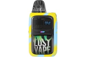 TILLELOT Lost Vape Ursa Epoch Pod Kit, 1000mAh Battery, 0.42” OLED Display, Precise Airflow Adjustment, Compact Design, 2ml Cartridge Capacity, No Nicotine (Flame Strike)
