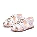 Produktbild Babyschuhe Krippeschuhe Taufschuhe Sommerschuhe Kinderschuhe Baby Krippe Sandalen Schuhe Kleinkind Atmungsaktiv Turnschuhe Freizeitschuhe Kleinkind Sankidv Klettverschluss Strandschuhe (Weiß, EU:26)