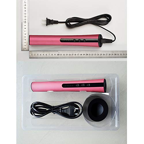 LiKin Hair Straightener Thermostat Straight Hair Detachable Power Cord Electric Splint with Base Perm Mini Hair Curler Easy to Carry