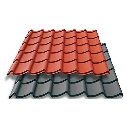 Preisvergleich Produktbild Olibaustoffe Trapezblech, Trapetzbleche, Profilbleche, Dachplatten, Mattaldach, Blechdapfannen 1m² BONA