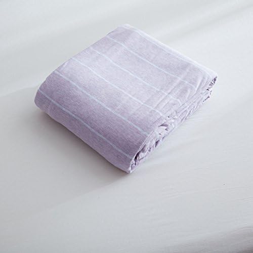 Pure Cotton Quilt Cover Soft Comfortable Zip Durable Prevent Allergy-X 220x240cm(87x94inch)