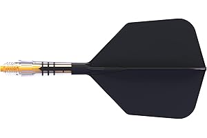 CUESOUL ROST T19 Carbonio Integrato al pozzo di dardo e Forma di Grande Ala di Volo, Set di 3