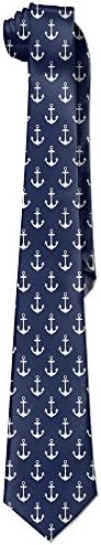 GENTLE Anchor Ship Necktie Skinny Ties / New Novelty Tie For Party