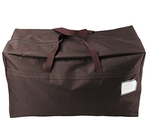 Dickes Oxford-Gewebe-Speicher-Beutel für Bewegliches Haus-Halten, Gehen-zu-Schule, Kleidungsstück-Speicher, Tröster-Organisator, Festival-Dekoration-Speicherbeutel, Brown - 2