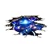 Produktbild JullyeleDEgant 3D Galaxy Aufkleber Weltraum Wand Papier Universum Decke Dekoration Innovative Wandverkleidung Für Wohnzimmer Kinderzimmer