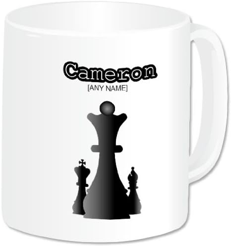 Personalised Jumbo Giant 20oz Mug - Sports/Activities Mug - Chess Design - (A GoPersonalised Design)- Any Name/ Message