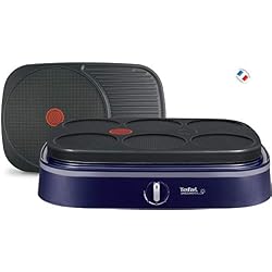 Tefal PY604612 Crêpière Dual Simply Invents 6 crêpes + 1 grande crêpe
