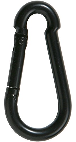 10 Stück SBS® Karabinerhaken 5 x 50mm Einfacher Karabiner Edelstahl DIN 5299 - 2