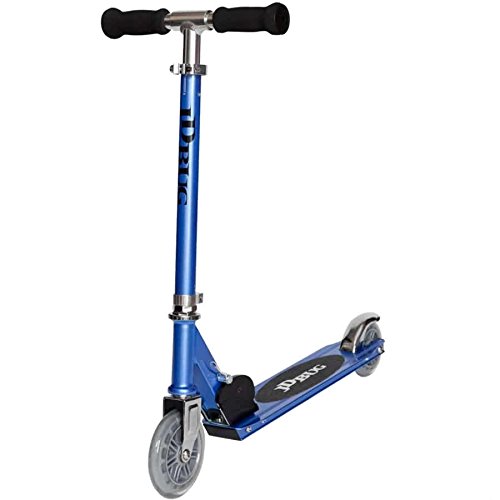 JD Bug Junior-Straßen-Scooter / Roller, MS100, Pastelrosa, Kinder, Junior MS 100, Reflex Blue, 3-8 Jahre
