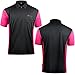 Produktbild Target Cool Play 3 Dart Shirt – atmungsaktiv – black mit Dark Pink – 2 X L – mit Darts Ecke Extra Stark Dart Flights