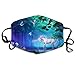 Price comparison product image Monicago Unisex Unique Mouth Mask, Face Mask, Beautiful Rainbow Unicorn Art Polyester Anti-dust Masks - Fashion Washed Reusable Face Mask for Outdoor Cycling
