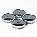 Price comparison product image GAOHOU®Hi-elec 4X Universal 60mm Car Tyre Trims Alloy Wheel Center Rim Hub Cap Sticker Cover