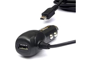 DOSANJH Car Dash Cam Power Lead Mini With USB 3.5m Wire Long DC 2A USB Charging Cable Universal Power Supply Adapter 12V to 5V with Short Circuit For Dash Cam GPS Navigation DVR