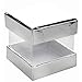 Price comparison product image "Pure" Collapsible Box, Silver, 6 pcs - Ideal for Wedding Guests Up Anke, Christening Or Birthdays