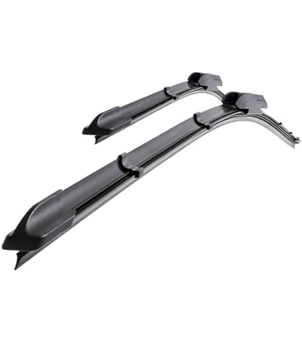 Balais D'essuie-glace Plats Mossa Pour Nissan Qashqai II (2013-2021) - Kit De 2 (650 Mm Conducteur + 430 Mm Passager)