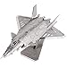 Produktbild Kinder Kreativität Kämpfer 3D Stereo Metall Modell J20 Bombenflugzeuge montieren Modellflugzeug militärische Modell Dekoration Hands-on Festival gedenken Geschenk   16 * 11,5 * 8,5 cm