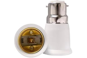 SIM GOLD LEAF adaptateur convertisseur douille B22 to E27 norme CE RoHS (transforme baionette en vis gros culot) [Classe énergétique A]