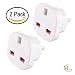 Produktbild MG® 2 x UK Zu US Travel Adapter/Adapter passend für USA, Kanada, Mexiko, Thailand – siehe Beschreibung für den Country Liste