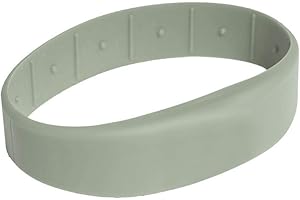 Gelikom 3 Stück RFID Armband SILA09 MIFARE® Classic 1K (Grau, 58)