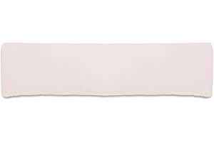 G BETTWARENSHOP Bezug für Seitenschläferkissen Silber, 40x180 cm