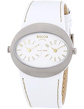 Boccia Damen-Armbanduhr Analog Quarz Leder 3211-01