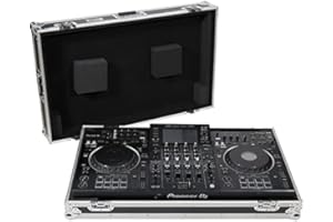 Walkasse WMC-PROXZMK2 Flight Case Bajo perfil para Pioneer® XDJ-XZ (Plata) Ruedas