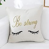 PFLEGE: Handwaschbar oder im Schonwaschgang in kaltem Wasser waschen. Benutzen Sie keine Bleiche. Packungsinhalt: 1 PC Kissenbezug (Innenkissen ist nicht im Lieferumfang enthalten)