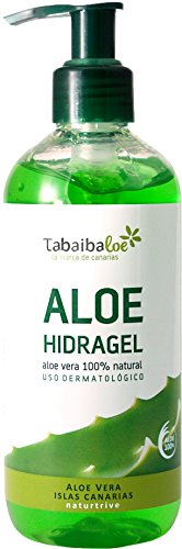 TABAIBA Hidragel Aloe Vera, Gel Hidratante con Aloe Vera, 300 ml