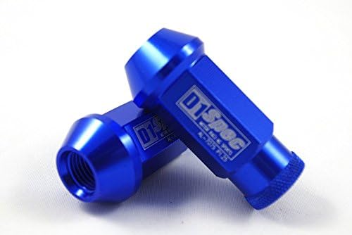 Die Cut Thread M12 x 1.5 D1 SPEC Wheel Nut Lug Nuts Blue Honda Civic Integra CRX Nissan 200SX S13 S14 JDM Style Lug Nuts