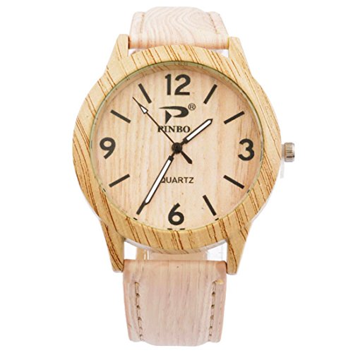 Damen Armbanduhr Maserung Design Vintage Quarz Uhr Casual PU Lederarmband Modisch Cremefarben Damen Armbanduhr Maserung Design Vintage Quarz Uhr Casual PU Lederarmband Modisch Cremefarben