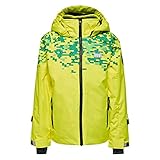 Schneefang mit Anti-Rutsch Gummierung in der Jacke. Schneefang kann bei nicht Gebrauch in den inneren Ecken befestigt werden. Handytasche mit Reißverschluss innen mit kleinen Loch für Kopfhörerkabel.