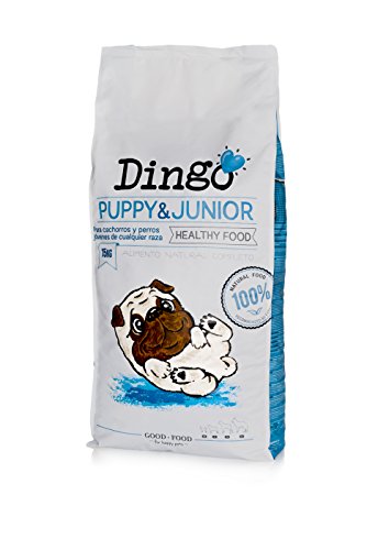 Dingo Puppy & junior 15 kg Alimento Natural seco.