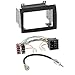 Produktbild FIAT Ducato 06-15 2-Din Autoradio Einbauset in Original Plug&Play Qualität mit Antennenadapter, Radioanschlusskabel, Zubehör und Radioblende/Einbaurahmen Schwarz