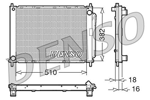 Preisvergleich Produktbild DENSO DRM23100 Kühlmodul