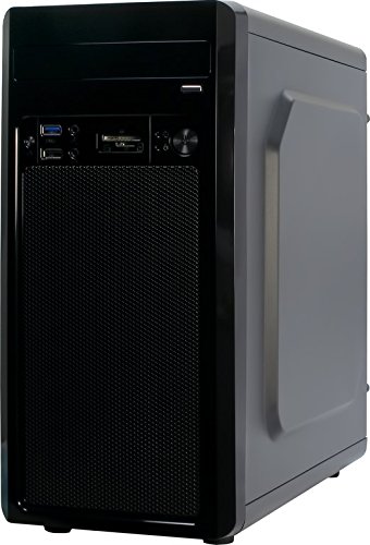 Intel i7-6700 QuadCore, 16GB RAM DDR4, 2000GB HDD, 240GB SSD, BluRay-Brenner Front-USB 3.0, Cardreader, Asus H110M-Plus, (MC-02-Case) + Windows 7 prof. - 4
