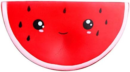 Squishy Toys Slow Rising Toys, Sonnena Slow Rising Jumbo Squishy Toys Stress Relief Toys Gifts for Kids Adults Birthday Party Favors Squeeze Decompression Toys Easter Day Gift (Squishy, Watermelon)