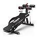 Produktbild Yoleo Sit Up Bank Rückenlage Bord Hantelbank Bauchtrainer Multifunktionale Fitnessbank Klappbar & verstellbar Trainingsbank Rückentrainer