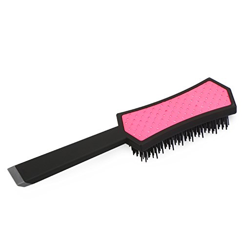 Segbeauty® Rosa Entwirren Kamm 3 Tier Borste Paddel Haarbürste , Schmerzfrei Nass Striegel Pinsel Kopfmassage , Entfernen Knoten & Tangles für langes starkes lockiges Haar - 9