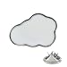 Produktbild Kleine weiße Wolke Anstecker, Metall